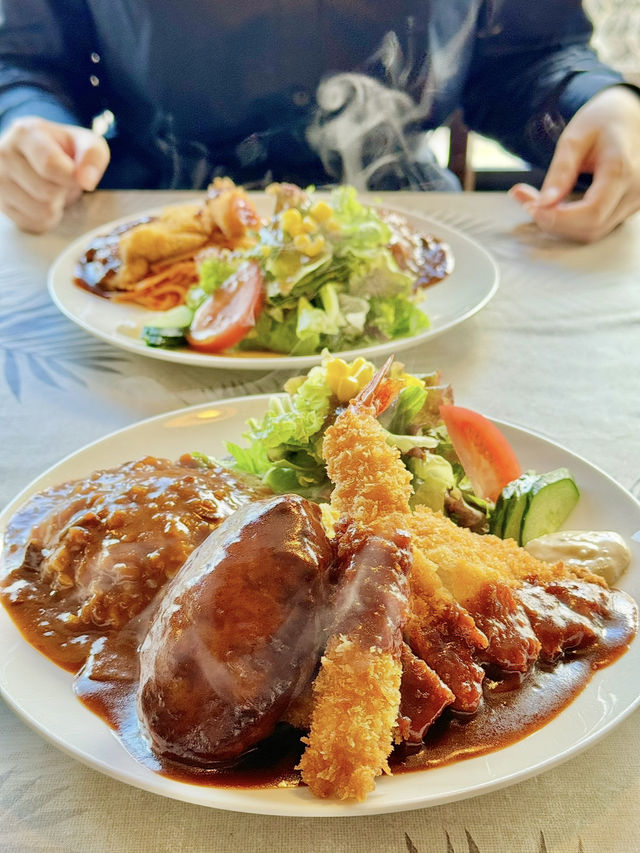 【長崎/眼鏡橋】眼鏡橋すぐにある洋食レストラン