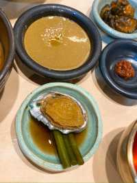 【ソウル】ほっぺた落ちるアワビご飯✨