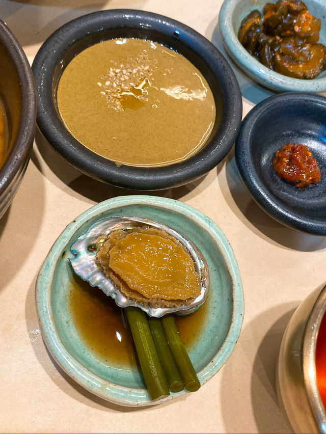 【ソウル】ほっぺた落ちるアワビご飯✨