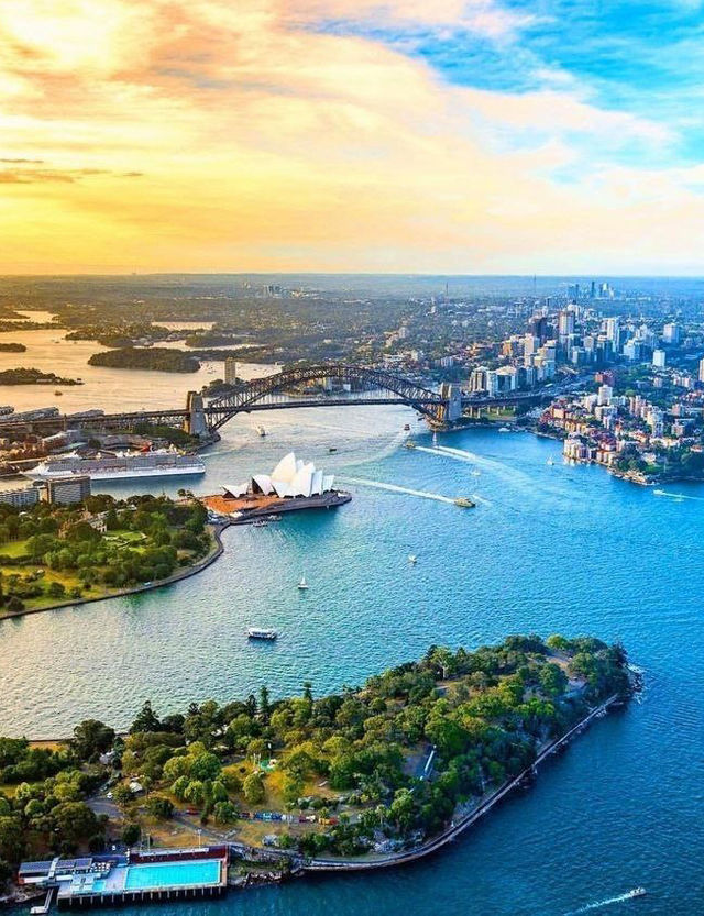 the beautiful charm of the Australian city of Syned