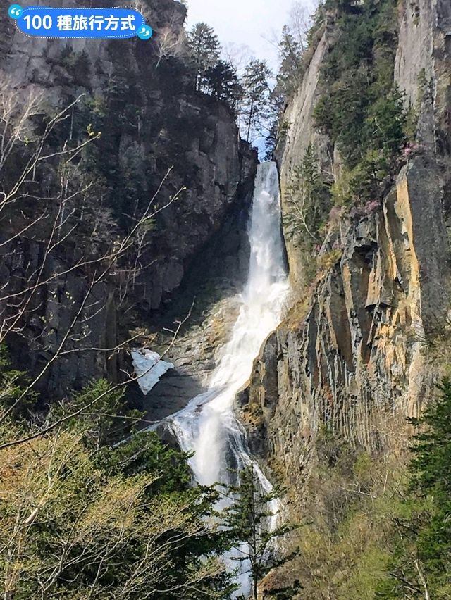 北海道層雲霞-雙龍飛昇的瀑布：流星&銀河瀑布
