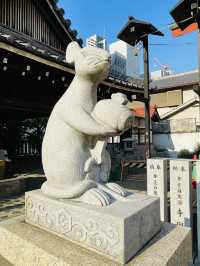 【大阪府:大国町】ネズミの狛鼠がかわいい大国主神社