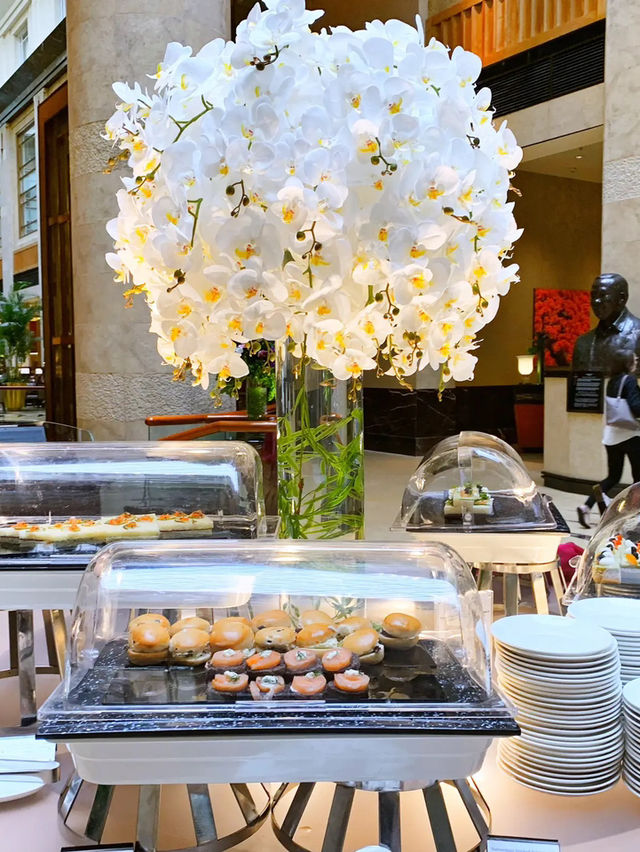 【シンガポール】THE FULLERTON HOTEL SINGAPOREのアフタヌーンティーが素敵