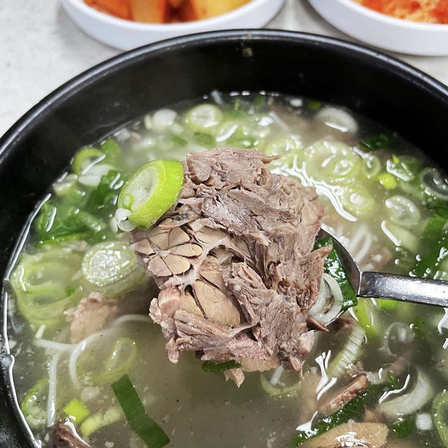 【韓国】長年愛されているソルロンタンのお店🧡