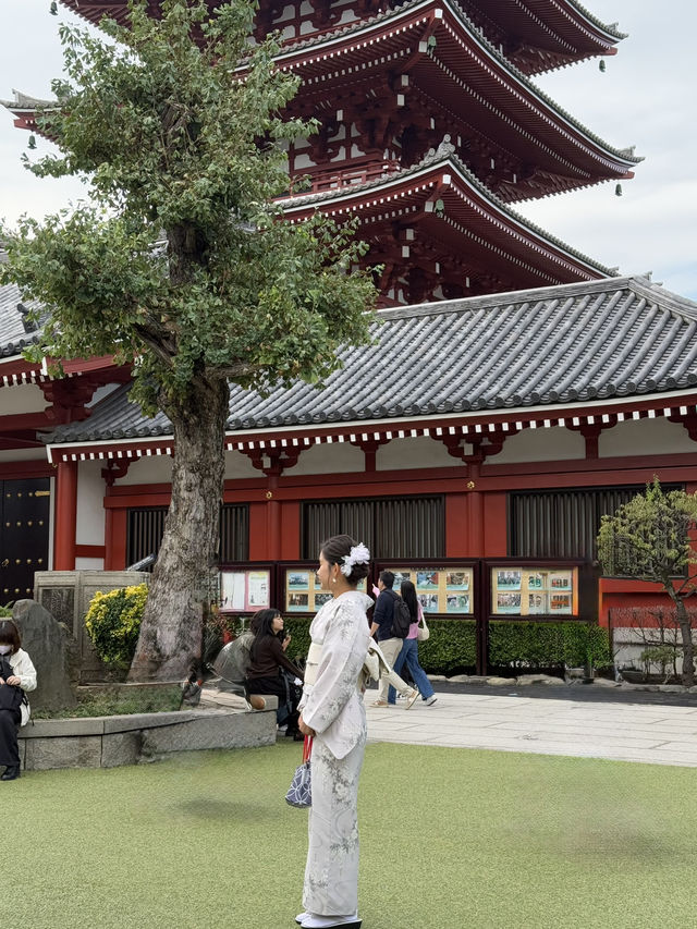 東京之旅｜淺草寺和服體驗
