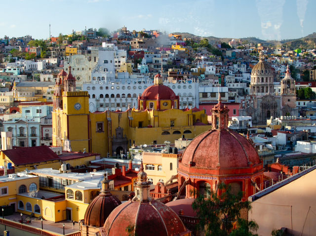 Colorful skyline of Guanajuato