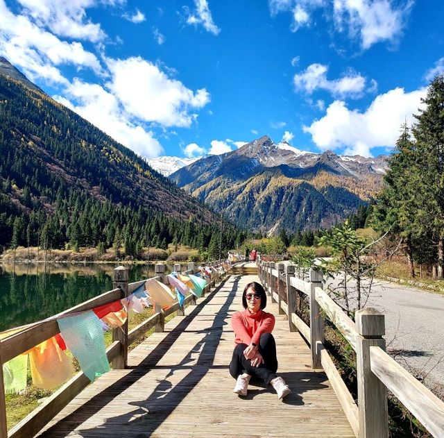 Dagu Lake : ทะเลสาบต๋ากู่ ในฤดูใบไม้เปลี่ยนสี