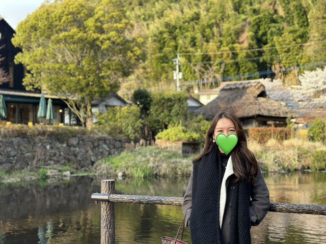 🇯🇵由布院金鱗湖 還真的是很美☺️