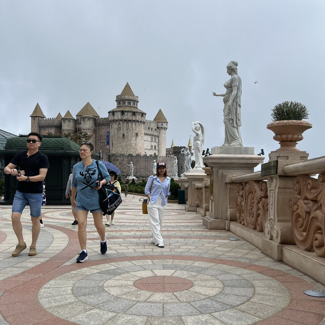 A blend of nature and Fantasy in Bana Hills .🏰🌲