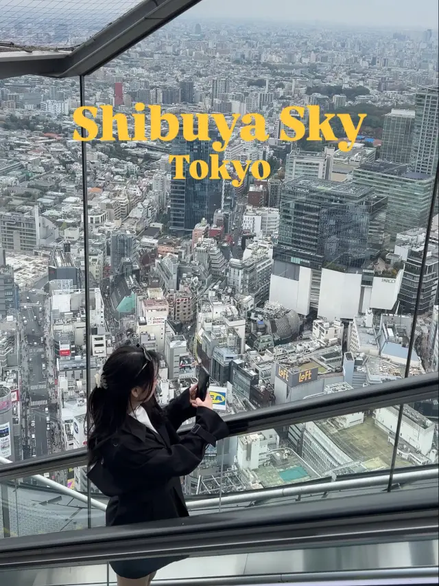 Shibuya Sky✨ จุดชมวิวในโตเกียว 360 องศา