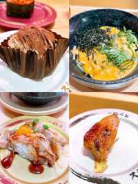 🎏壽司郎tiramisu同隻燒焦糖鵝肝壽司‼️有料到喎😎