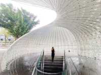 โดมสีขาว หน้าห้าง The ring chongguang 