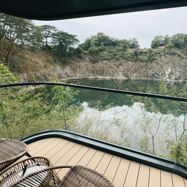 為了這個湖景，我一定要再來一次glamping!