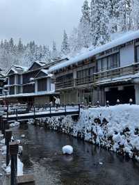 二月的銀山溫泉太靚了