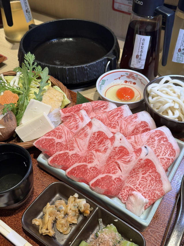一人盡興壽喜燒｜🏠壽喜・關西 (尖沙咀)