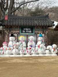 서울근교 가볼만한곳!! 용인 한국민속촌의 겨울나들이⛄️(+입장료정보)
