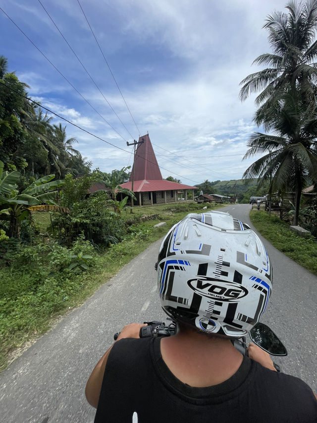 A Scenic Drive to Pantai Palamoko: Rice Fields, Villages, and Coastal Views 🛵🌾🌊 