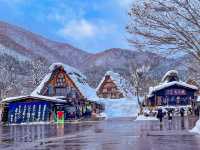 【岐阜】冬の絶景！白川郷の合掌造り集落❄
