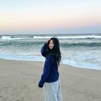너무 예쁜 강릉 바다 < 강문해변 > 💙