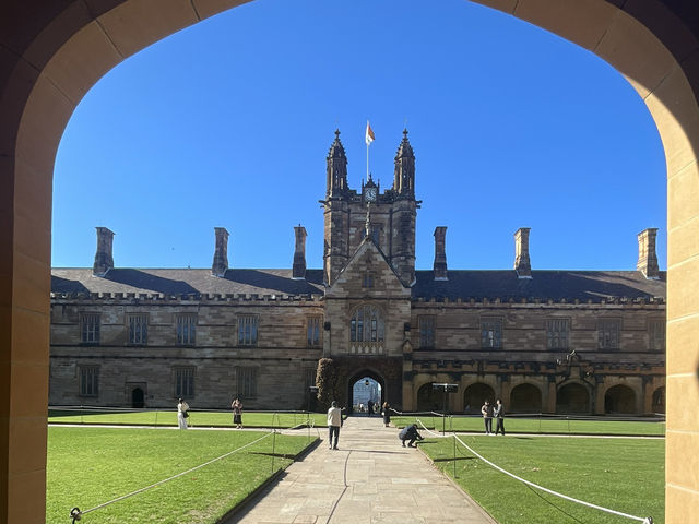 Sydney에 가면 꼭 들러야 할 아름다운 캠퍼스 University of Sydn할