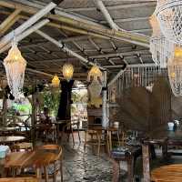 beautiful beachside cafe