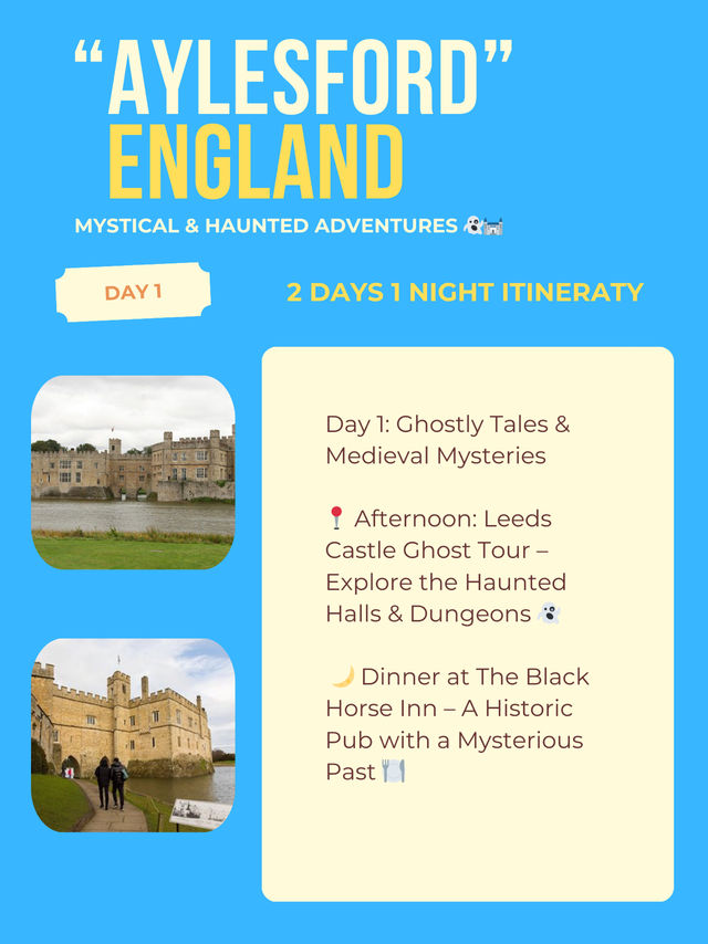 Aylesford 2 days itinerary 