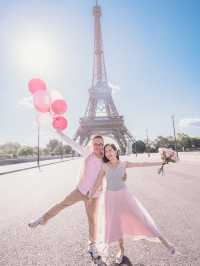 巴黎艾菲爾鐵塔 (Eiffel Tower) 的絕佳取景位置