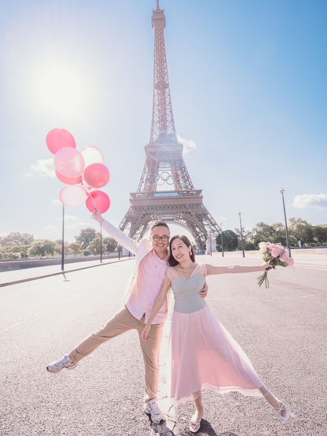 巴黎艾菲爾鐵塔 (Eiffel Tower) 的絕佳取景位置