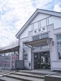 【岐阜】行かなきゃ損‼️レトロ駅舎と桜のコラボ🌸旧駅舎でタイムスリップ体験！