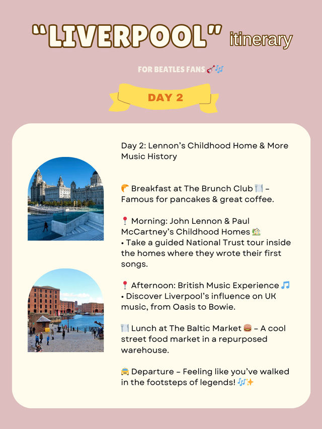 Liverpool itinerary 