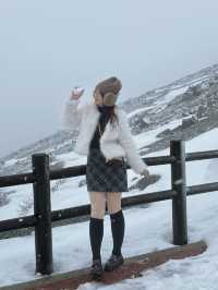 熊本阿蘇火山・草千里 狂風暴雪中的震撼體驗