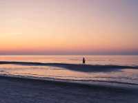 Chasing the Sunset at Jūrmala Beach, Latvia
