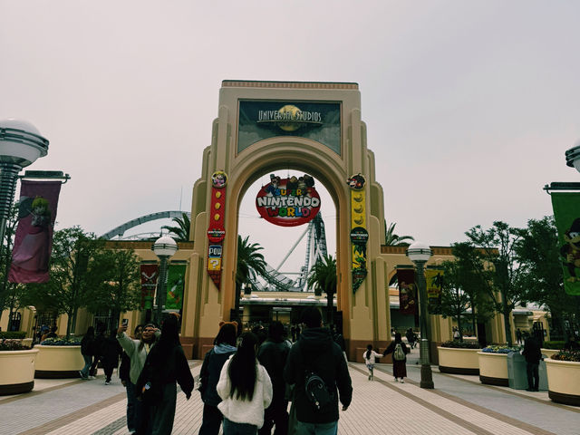 Universal Studio Japan in early April 2025