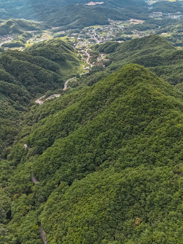 Overlooking View at the Summit