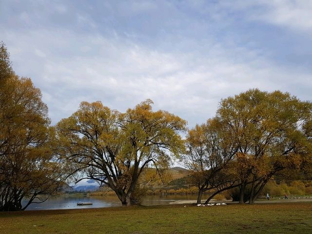 Lake Hayes, a small lake in the Lake Wakatipu Basin.