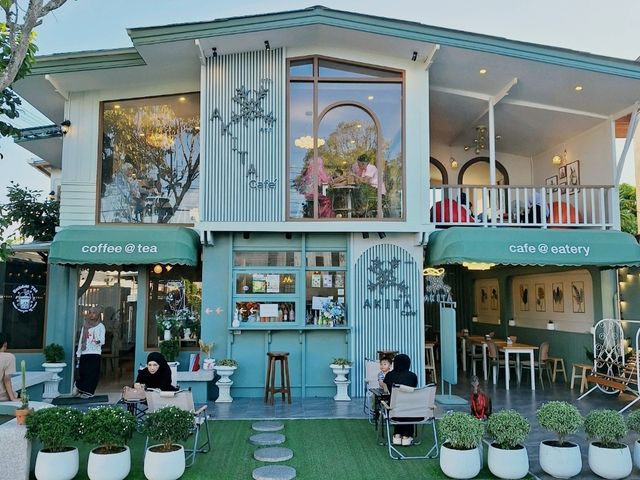 AKITA Cafe'คาเฟ่ใหม่ สไตล์ญี่ปุ่น ☕️🥤