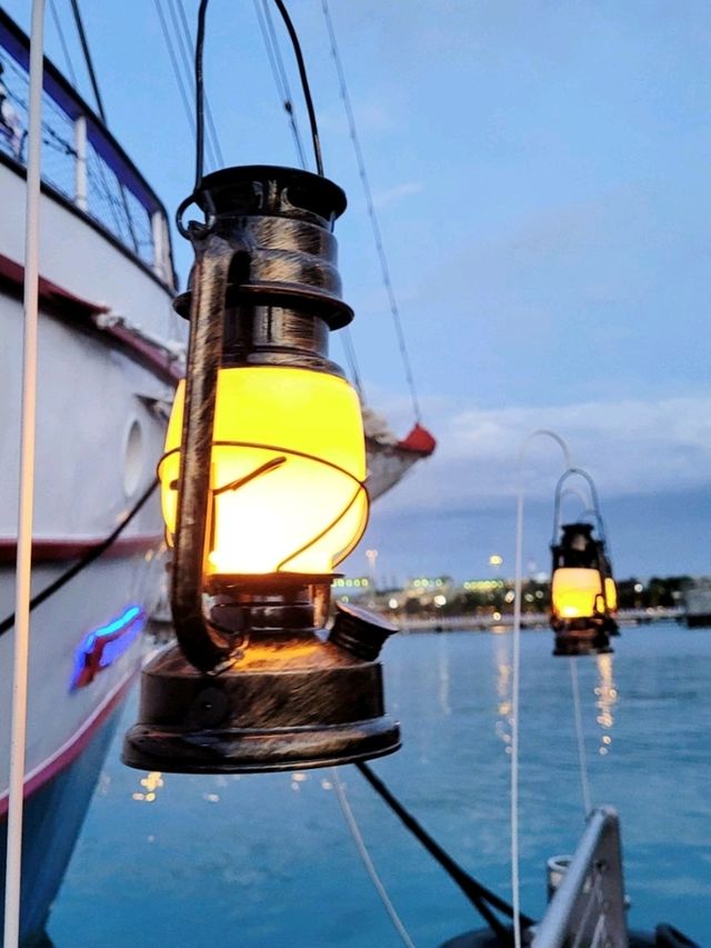 Romantic Dinner aboard the Royal Albatross Tallship