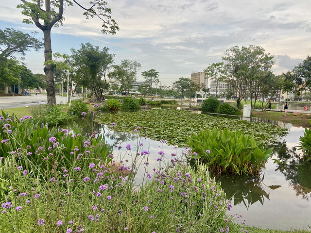 感受繁市中自然與建築藝術結合的魅力✨🌳蠔鄉湖公園🦪 ❤️
