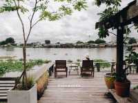 คาเฟ่เก่าแก่ vibe ดีริมแม่น้ำเจ้าพระยาปทุมธานี 🌿💚
