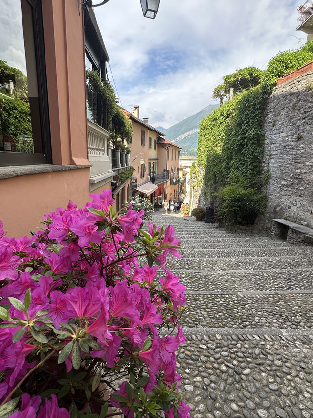 米蘭近郊科莫湖🏞️遊如詩如畫的湖畔小鎮Bellagio💜