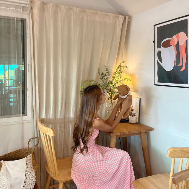 คาเฟ่เล็กๆที่น่ารัก 🧺 #สุพรรณบุรี