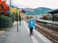 ฤดูใบไม้เปลี่ยนสีที่ Yufuin สวยงาม