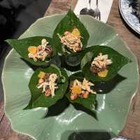 By surprise, I found a Michelin Thai restaurant at Sathorn