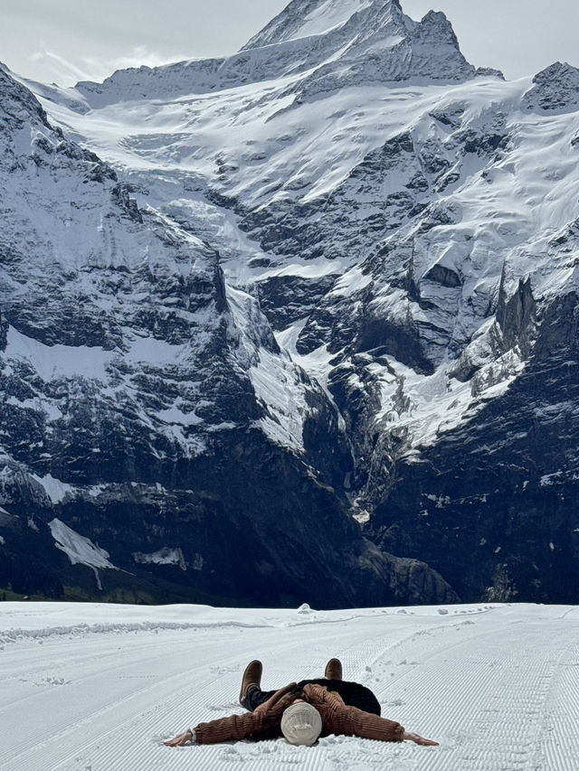 grindelwald first🏔️ top of adventure!