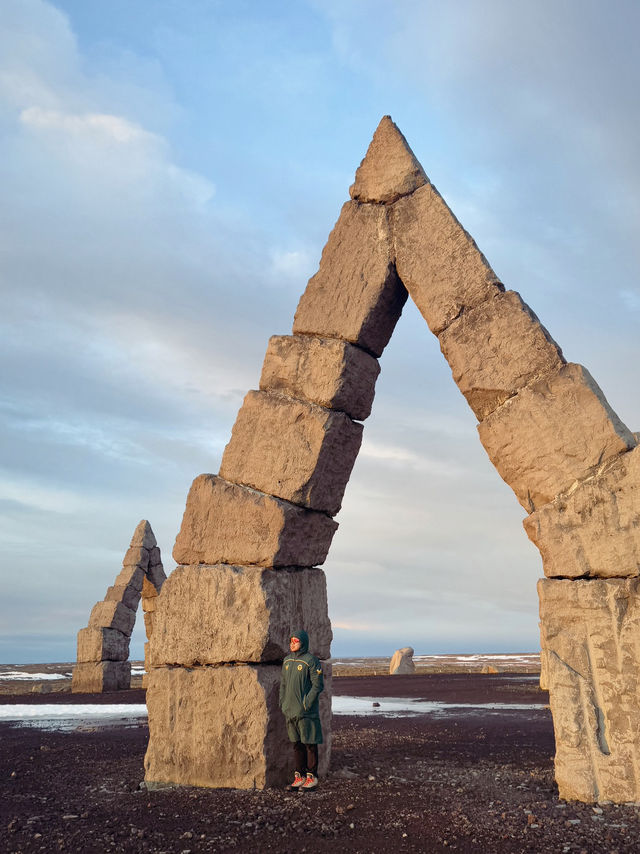 THE ARTIC HENGE | THE MYTSIC STONE IN ICELAND 😨