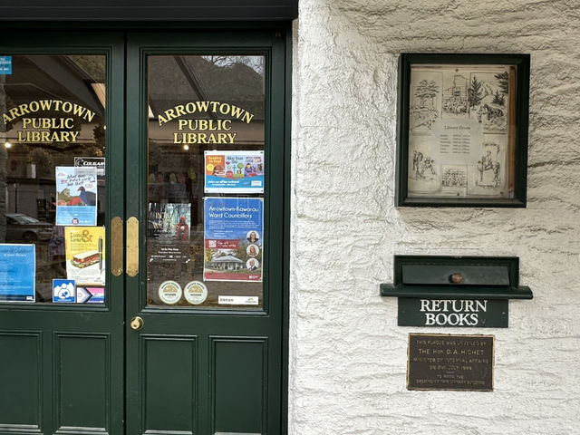 Arrowtown Library with old world charm and modern service