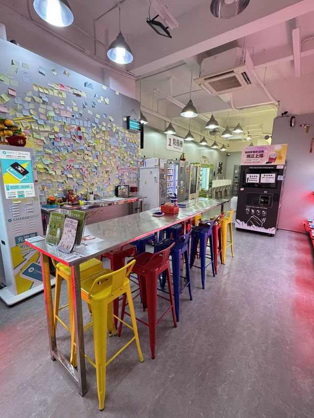 【香港】 長沙灣唯一！24小時無人自助韓式泡麵巡店！