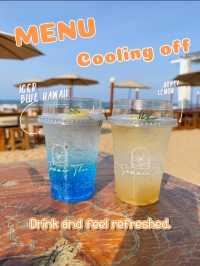 Cafe ริมหาดมองเห็นวิวเครื่องบิน