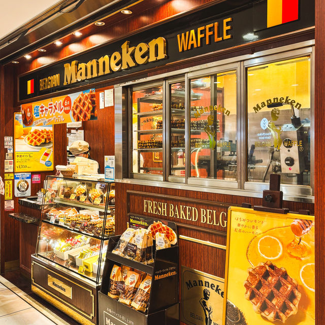 【東京駅】ワッフル専門店🧇オシャレなベルギーワッフル🇧🇪
