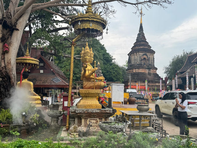 My Hidden Gem in Chiang Mai: Wat Lok Moli, a Tranquil Ancient Temple! 🇹🇭✨